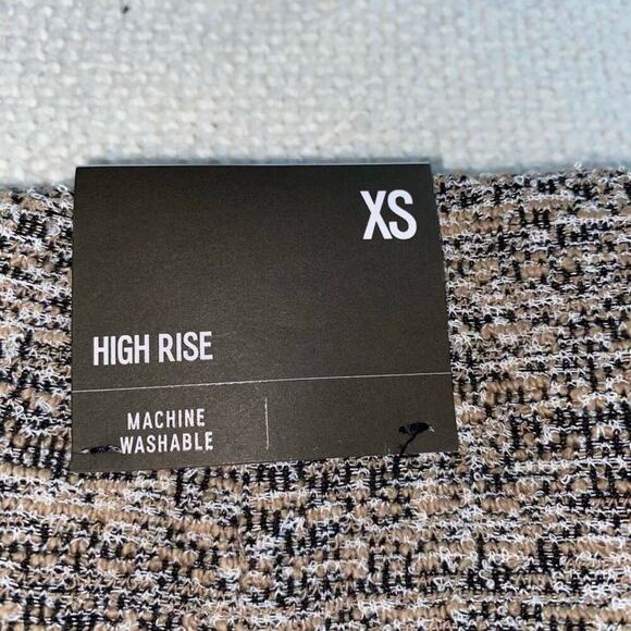 Express Tweed Neutral High Rise Skirt | Sz XS, NWT - Picture 4 of 7